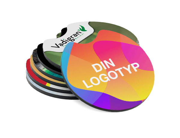 CarCoaster - Underlägg med logotyp