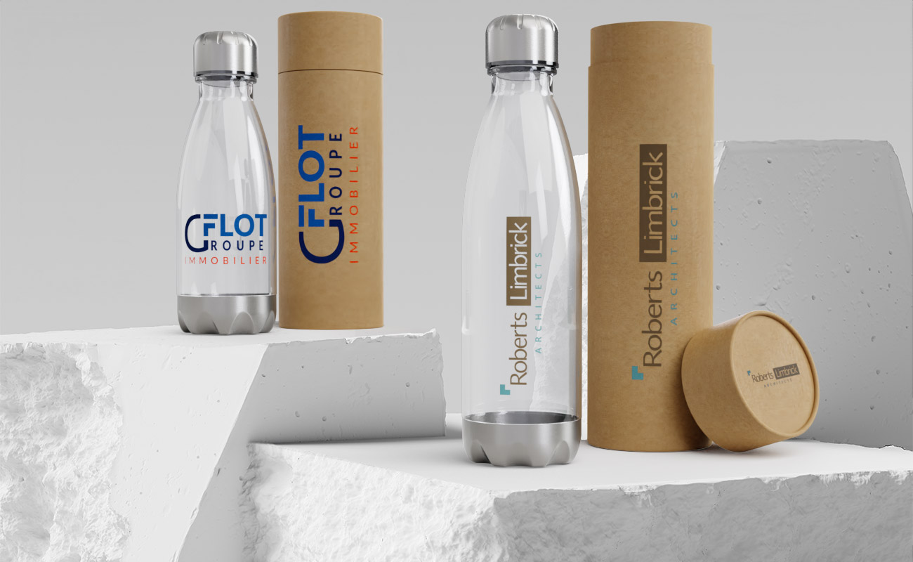 Nova Clear - Vattenflaskor Grossisthandel med Logo