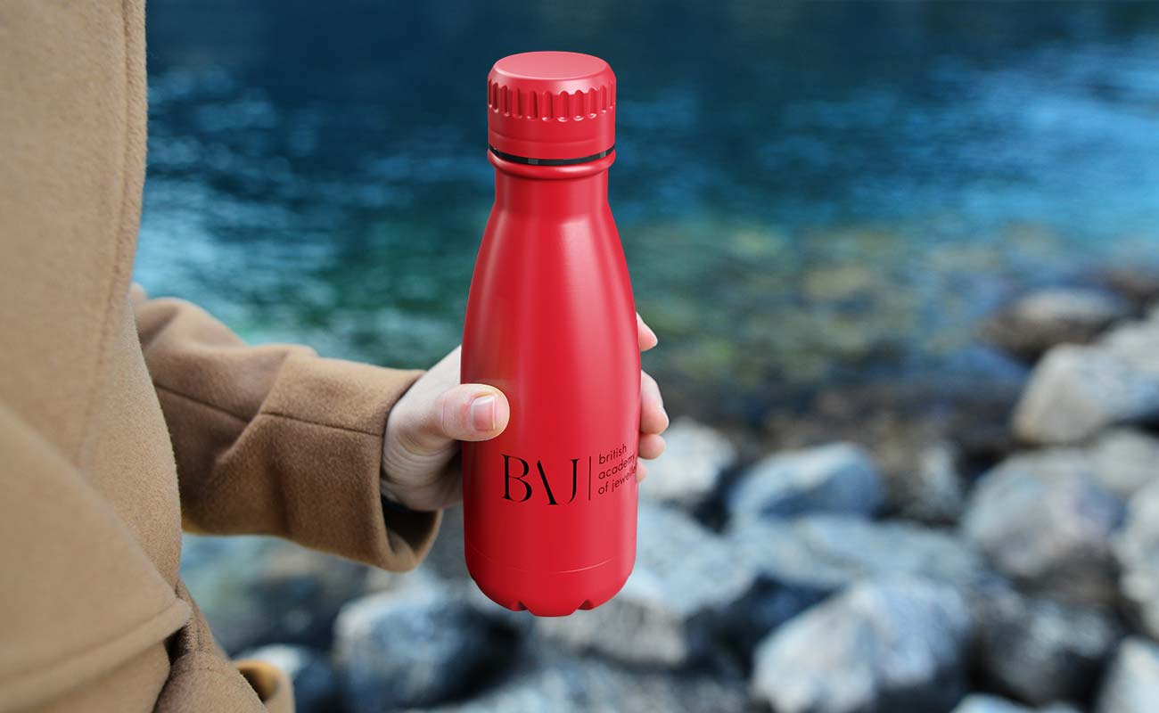 Nova Pure - Isolerade vattenflaskor i bulk med logga